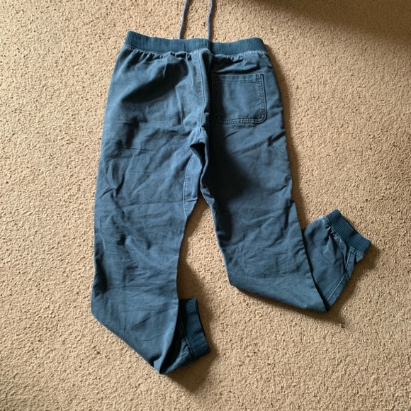 Vintage Hollister Navy Blue Chino Jogger Pants Bottoms Khaki Style Cuffed - Picture 6 of 7